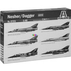 Italeri - Nesher/Dagger vadszgp makett, 1:48
