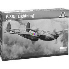 Italeri - P-38J Lightning amerikai II. vilghbors vadszreplgp makett, 1:72