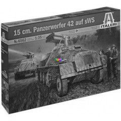Italeri - Panzerwerfer 42 auf sWS - Raktavet makett, 1:35
