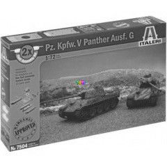 Italeri - Pz.Kpfw.V Panther Ausf. G harckocsi makett, 2 db-os - 1:72