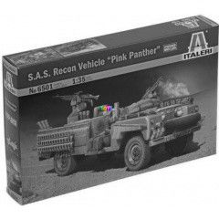 Italeri - S.A.S. Land Rover terepjr makett, 1:35