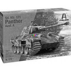 Italeri - Sd. Kfz. 171 Panther ausf. A harci jrm makett, 1:35