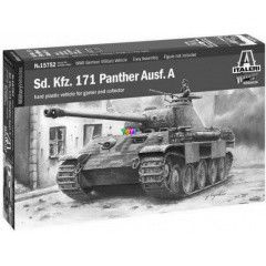 Italeri - Sd. Kfz. 171 Panther Ausf. A karckocsi makett, 1:56