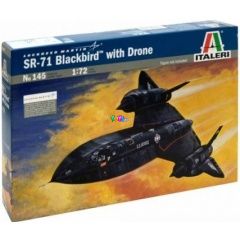 Italeri - SR-71 Blackbird repülőgép makett, 1:72