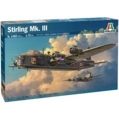 Italeri - Stirling Mk.III repülőgép makett, 1:72