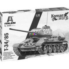 Italeri - T-34/85 harckocsi makett, 1:35