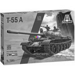 Italeri - T-55A tank makett, 1:72