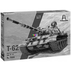 Italeri - T-62 tank makett, 1:72