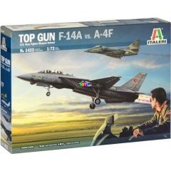 Italeri - Top Gun F-14A vs. A-4F repülőgép makettek, 1:72