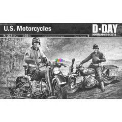 Italeri - U.S. II. Vilghbors motor makett, 1:35