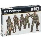 Italeri - U.S. Paratroops partraszll figurk, 1:35