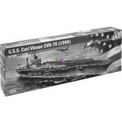 Italeri - USS Carl Vinson CVN-70 haj makett, 1:720