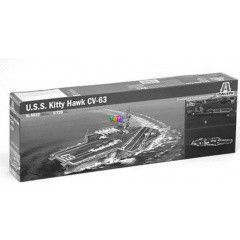 Italeri - U.S.S. Kitty Hawk CV replgp hordoz makett, 1:72