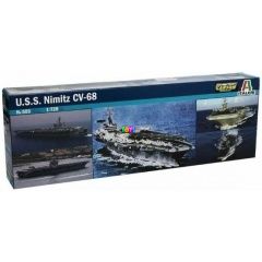 Italeri: U.S.S. Nimitz CVN-68 hajó makett, 1:720