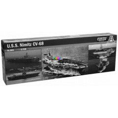 Italeri: U.S.S. Nimitz CVN-68 haj makett, 1:720