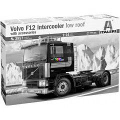 Italeri - Volvo F12 Intercooler kamion makett, 1:24