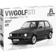 Italeri - VW Golf GTI Rabbit aut makett, 1:24