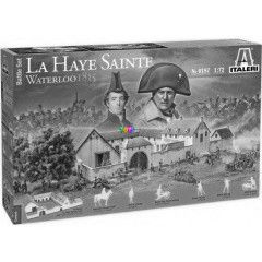 Italeri - Waterloo 1815 - La Haye Sainte diorma makett, 1:72