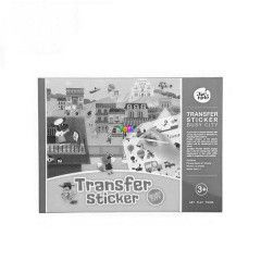 Jar Mel - Transzfer matrica kszlet, jrmvek, 143 darabos