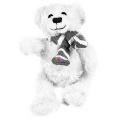 Jegesmedve plssfigura sllal, 20 cm