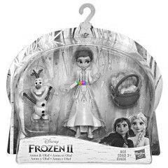Jgvarzs 2 - Mini Olaf s Anna baba, 10 cm
