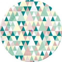 Joy - Mozaik mints paprtnyr - 18 cm, 6 db