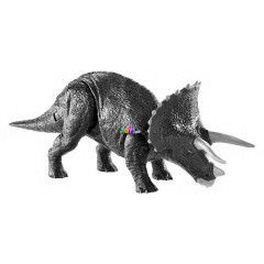 Jurassic World - Din rivlisok - Triceratops figura
