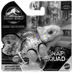 Jurassic World - Snap Squad - Ankylosaurus Bumpy fogcsattogtat dinoszaurusz mini figura