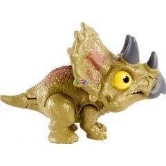 Jurassic World - Snap Squad mini dínó - Triceratops