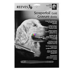Kpkarcol arany - golden retriever kutyaportr
