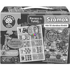 Puzzle - Keress s tallj... Szmok, 2 x 10 db