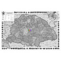 Ktoldalas nagy trkp - Magyarorszg 1910-ben, s trtnelmi emlkek