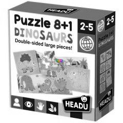 Ktoldalas puzzle - Dinoszauruszok, 8+1