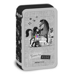 Ktszintes tolltart - Born To Ride