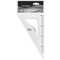 Keyroad 60 fokos manyag vonalz - 18 cm