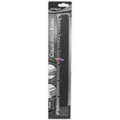 Keyroad alumnium s manyag vonalz - 30 cm, lnyos