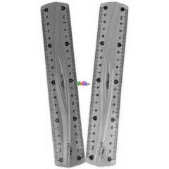 Keyroad flexibilis vonalz - 20 cm, fis sznekben
