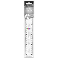 Keyroad manyag vonalz fogval - 20 cm