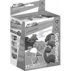 Kid Art - Kinetikus homok 6 db formval, sznes - Dink