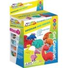 Kid Art - Kinetikus homok 6 db formval, sznes - Dink