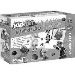 Kid Art - Modellez gyurma kszlet - Szuperhsk
