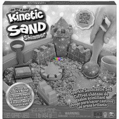 Kinetic Sand - Csillogó homokvár, rózsaszín