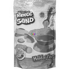Kinetic Sand - Mold N Flow játékszett formázóeszközökkel