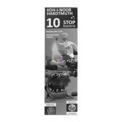 Koh-I-Noor Bacteria sznes modellgyurma - 10 darabos
