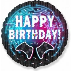Kontroller mintj flia lufi Happy Birthday felirattal - 48 cm