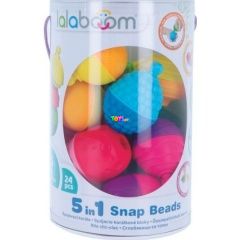 Lalaboom - Montessori bébi fejlesztőjáték, színes gyümölcsök - 24 részes