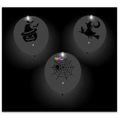 LED-es lufi - Halloween mintval, 4 db