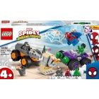 LEGO 10782 - Hulk vs. Rhino teherauts leszmols