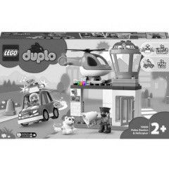 LEGO 10959 - DUPLO Town Rendrkapitnysg s helikopter