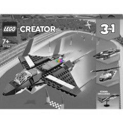 LEGO 31126 - Szuperszonikus repülőgép